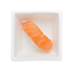 Image showing Salmon nigiri sushi