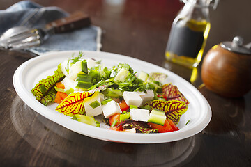 Image showing greek salad