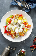 Image showing greek salad