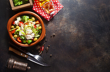 Image showing greek salad