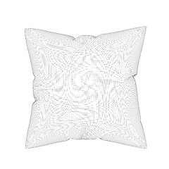 Image showing 3d model of pillow