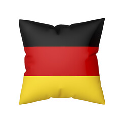 Image showing Pillow with the flag of Germany