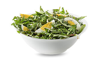 Image showing Dandelion salad