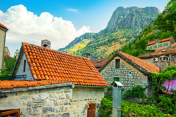 Image showing Roofs in Kotor