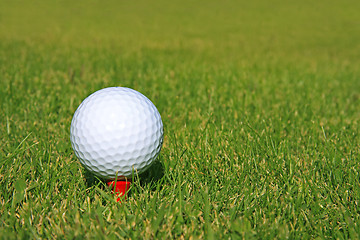 Image showing Golfball