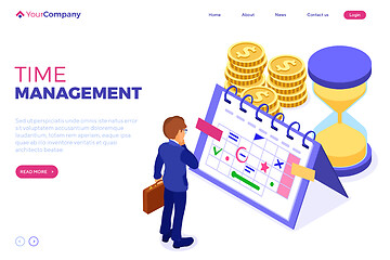 Image showing Planning schedule time management