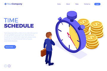 Image showing Planning schedule time management