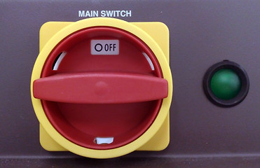 Image showing Main Switch