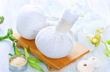 Image showing ingredients for massage