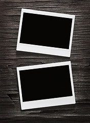 Image showing Blank instant photo frames 