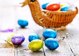 Image showing easter eggs