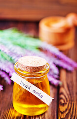 Image showing lavender oil