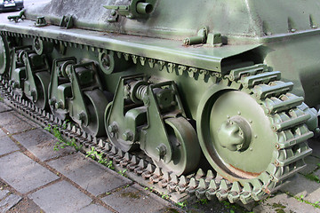 Image showing Old tank