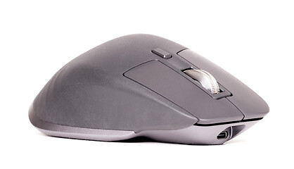 Image showing Close up wireless computer mouse