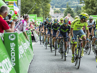 Image showing The Peloton - Tour de France 2017