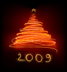 Image showing Christmas tree