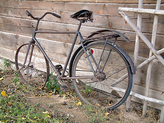 Image showing Old bike