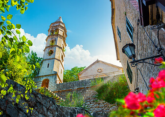 Image showing Brajkovic Martinovic Palace in Perast