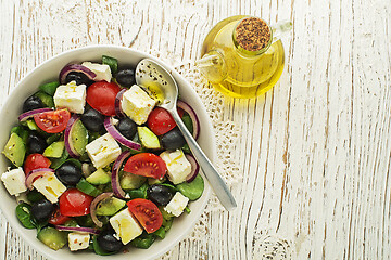 Image showing Greek salad