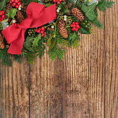 Image showing Festive Christmas Background