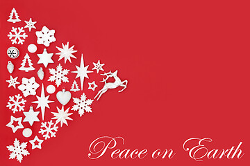 Image showing Christmas Peace on Earth Background