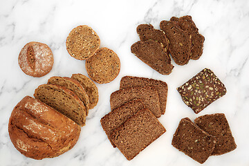 Image showing Low GI Healthy Bread Selection for Diabetics