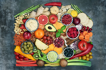 Image showing Healthy Super Food for Fitness