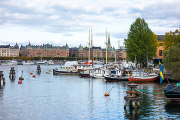 Image showing Stockholm harbor