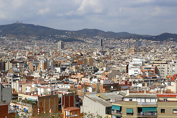 Image showing Beautiful view of Barcelona, Catalonia, Spain