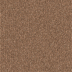 Image showing Beige wool knit texture