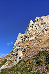 Image showing Fortress Fortezza in Rethymno, Crete island, Greece