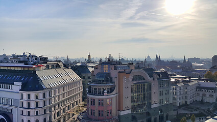 Image showing Panorama historic center of Moscow, capital of Russia