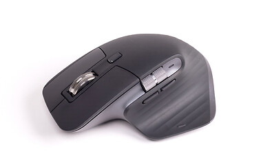 Image showing Close up wireless computer mouse