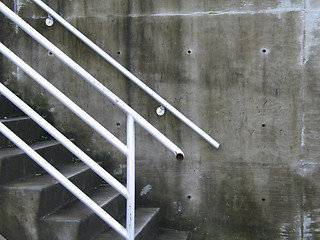 Image showing concrete staircase
