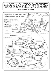 Image showing Activity sheet topic image 8