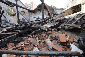 Image showing Fire Damage House