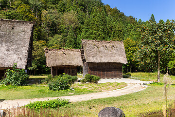 Image showing Old village in Japan