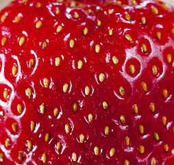 Image showing Strawberries background.