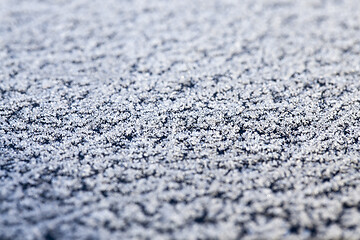 Image showing rime on the glass