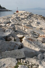 Image showing Lighthouse in Prigradica, island Korcula, Croatia