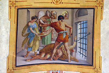 Image showing The Beheading of Saint John the Baptist