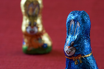 Image showing easter rabbits