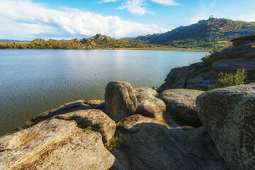 Image showing Beauty view on Kolyvan lake