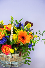 Image showing bouquet of different flowers