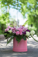 Image showing bouquet of different flowers