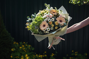 Image showing beauty wedding bouquet