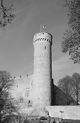 Image showing Pikk Hermann tower of Toompea Castle, Tallinn, Estonia