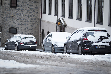 Image showing Parked Cars