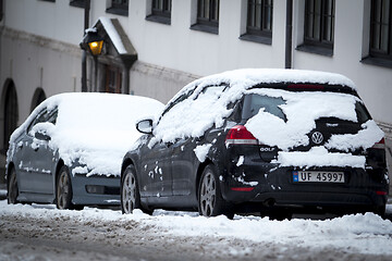 Image showing Parked Cars