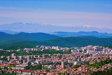 Image showing View over Veliko Tarnovo